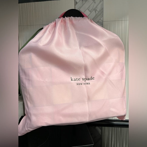 NEW Kate Spade Basket Woven Leather Tote with Dust Bag - Picture 4 of 16